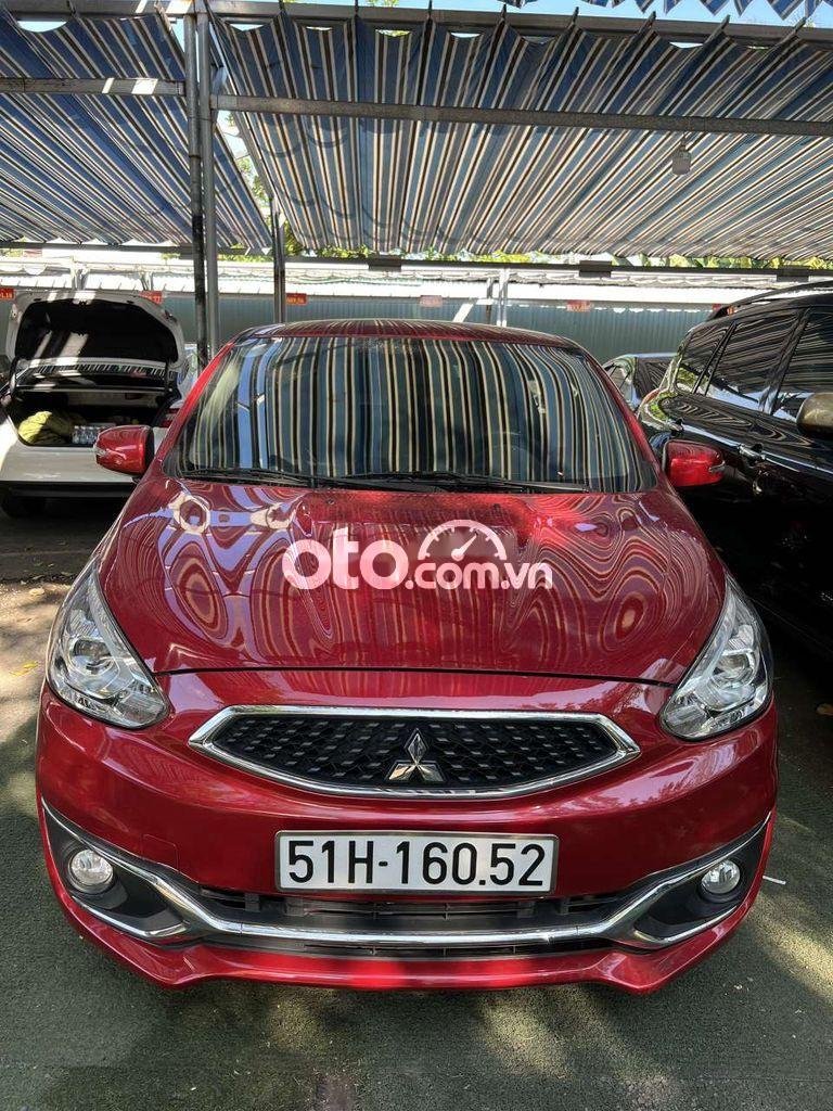 Mitsubishi Mirage 2019 - Bán Mitsubishi Mirage 1.2CVT sản xuất 2019, màu đỏ