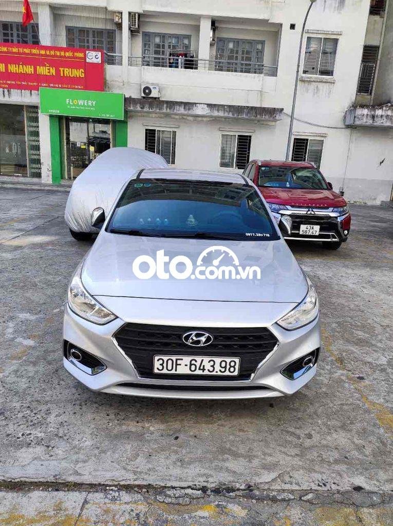 Hyundai Accent 2019 - Cần bán gấp Hyundai Accent 1.4MT tiêu chuẩn năm 2019, màu trắng số sàn