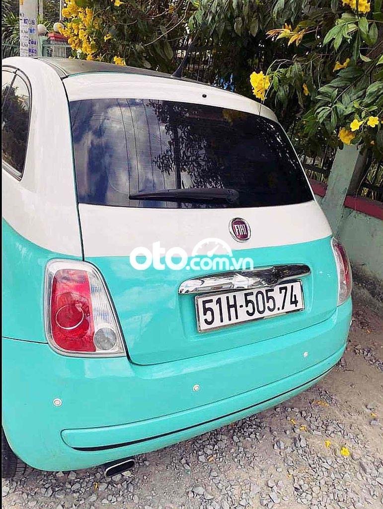 Fiat 500 2009 - Cần bán xe Fiat 500 sản xuất năm 2009, màu xanh lam, nhập khẩu nguyên chiếc chính chủ