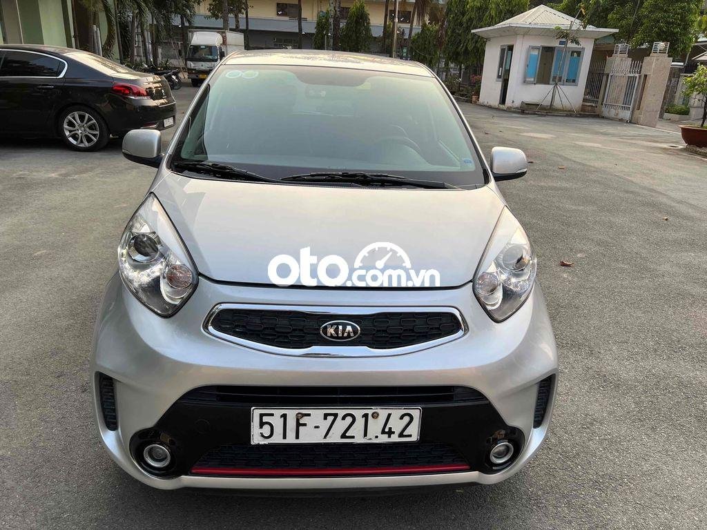 Kia Morning 2016 - Cần bán gấp Kia Morning SI 1.25AT sản xuất năm 2016, màu bạc