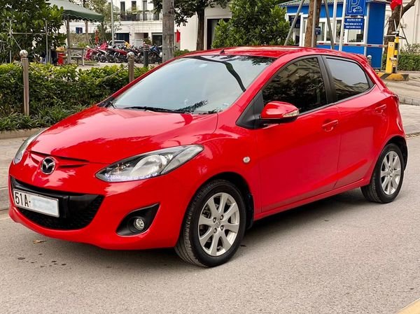 Mazda 2 2014 - Bán xe Mazda 2S 1.5AT sản xuất năm 2014, màu đỏ