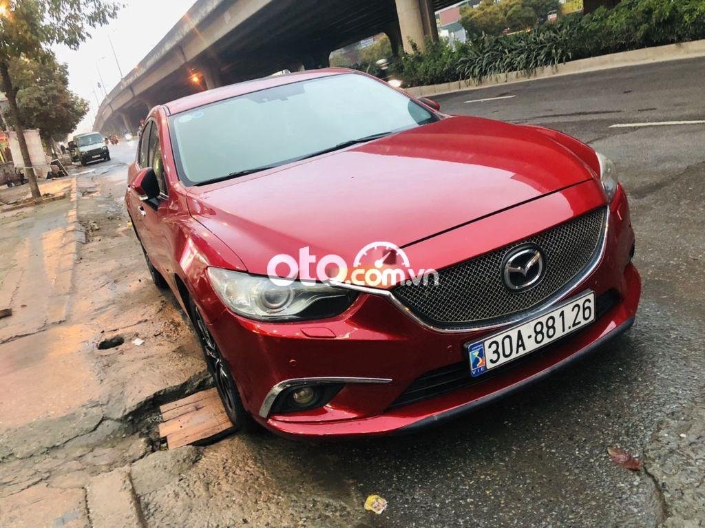 Mazda 6 2015 - Cần bán Mazda 6 2.0AT sản xuất năm 2015, màu đỏ