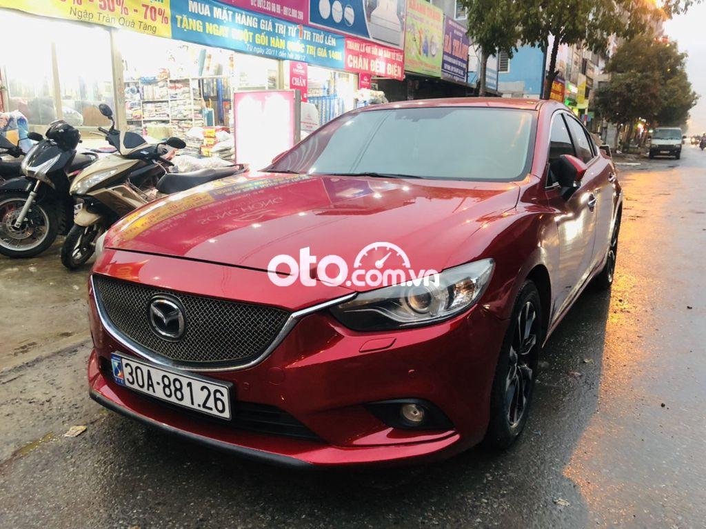 Mazda 6 2015 - Cần bán Mazda 6 2.0AT sản xuất năm 2015, màu đỏ