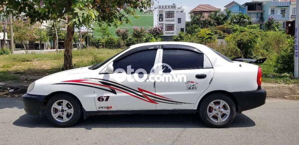 Daewoo Lanos 2002 - Bán Daewoo Lanos sản xuất năm 2002, màu trắng 