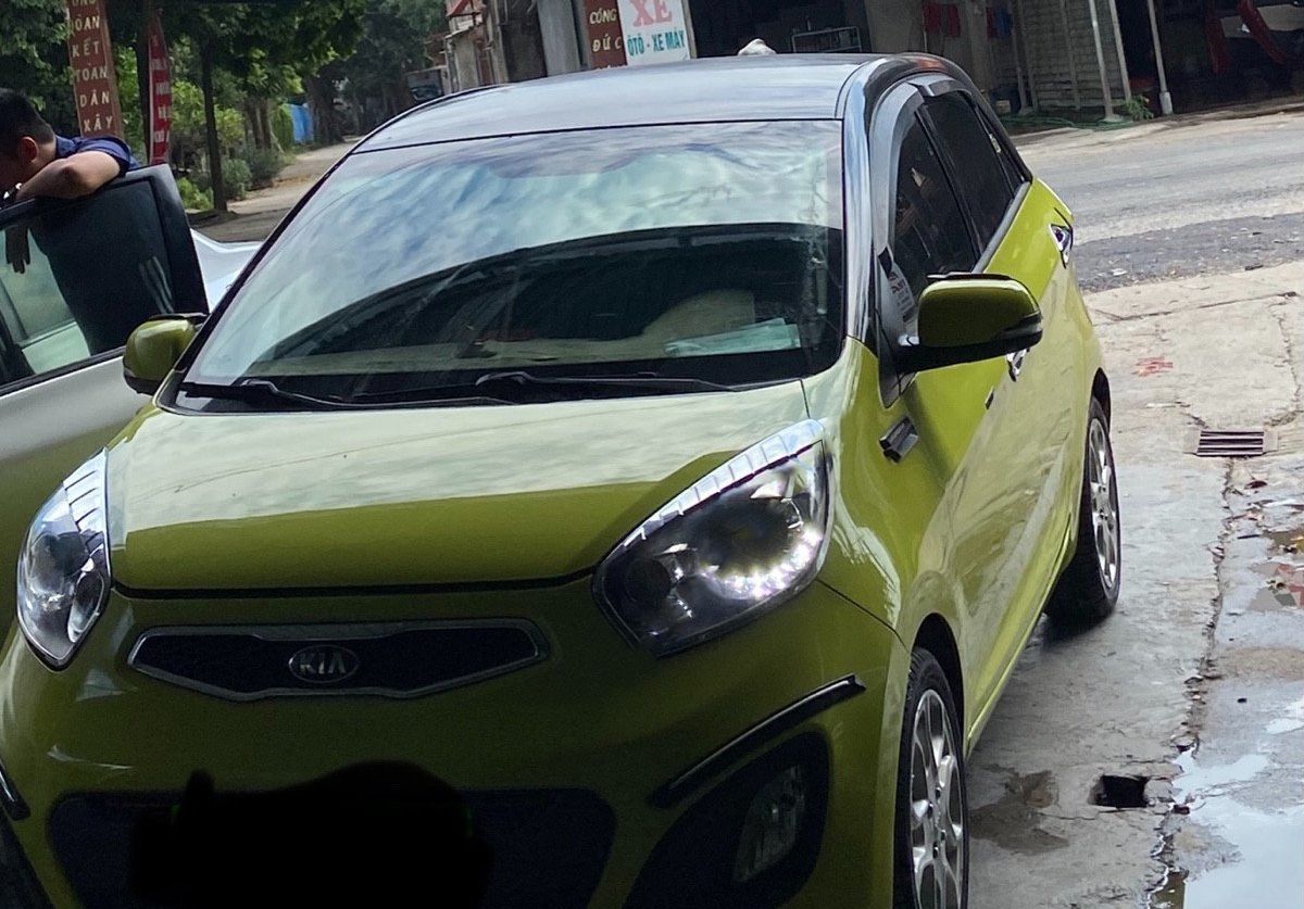 Kia Picanto 2013 - Bán ô tô Kia Picanto 1.0AT năm 2013, màu xanh lục chính chủ giá cạnh tranh