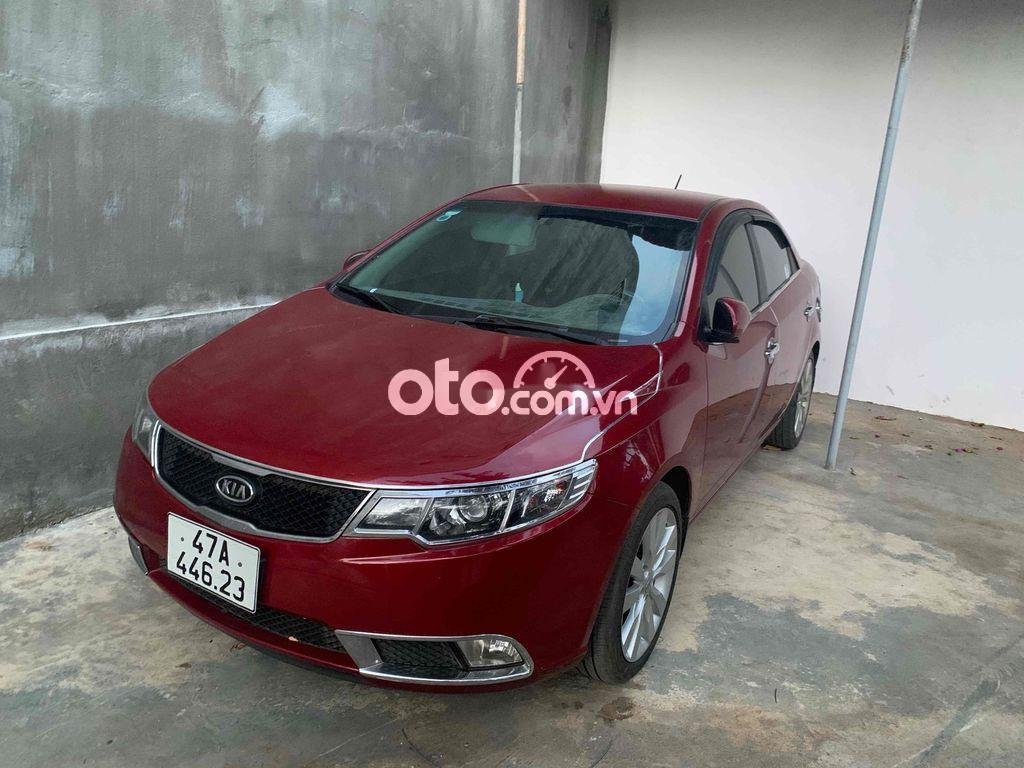 Kia Cerato 2009 - Cần bán xe Kia Cerato năm 2009, màu đỏ, nhập khẩu