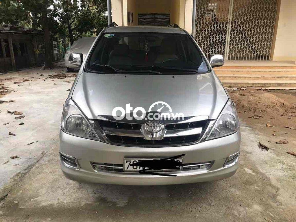 Toyota Innova 2007 - Cần bán Toyota Innova G năm sản xuất 2007, màu bạc