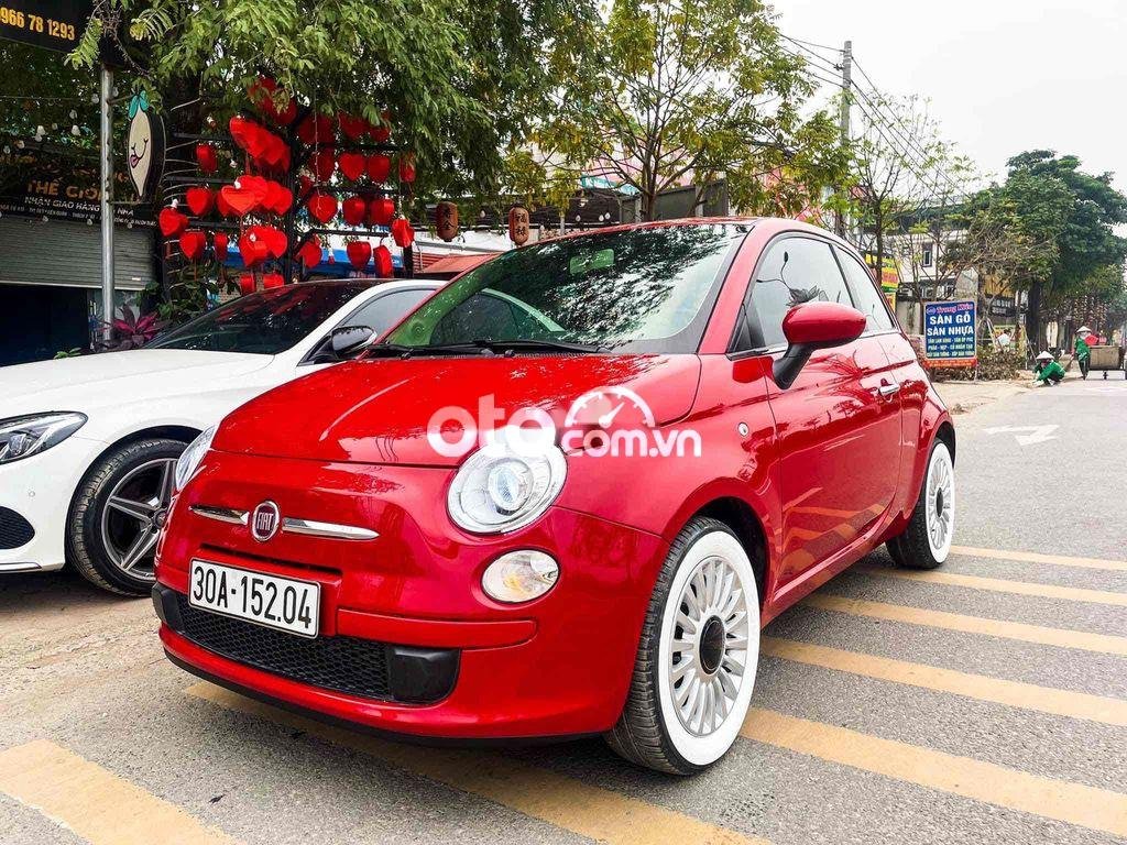 Fiat 500 2009 - Cần bán Fiat 500 sản xuất 2009, màu đỏ, nhập khẩu nguyên chiếc 