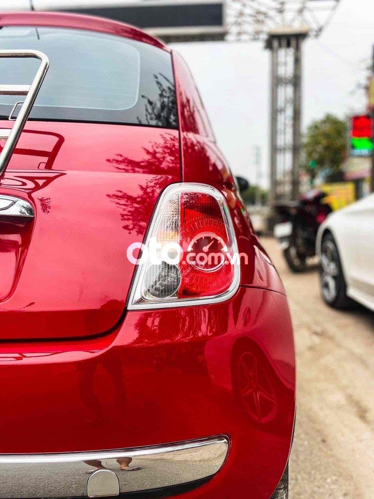 Fiat 500 2009 - Cần bán Fiat 500 sản xuất 2009, màu đỏ, nhập khẩu nguyên chiếc 