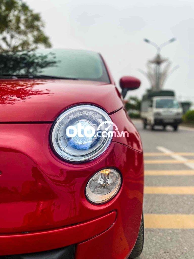 Fiat 500 2009 - Cần bán Fiat 500 sản xuất 2009, màu đỏ, nhập khẩu nguyên chiếc 