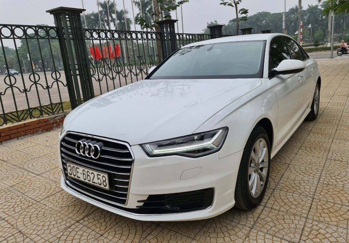 Audi A6 2016 - Xe Audi A6 1.8 TFSI 2016, màu trắng, nhập khẩu nguyên chiếc