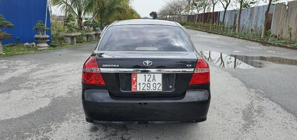 Daewoo Gentra 2010 - Bán Daewoo Gentra SX năm 2010, màu đen, nhập khẩu