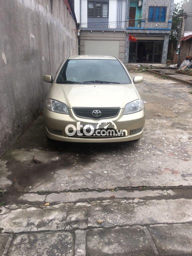 Toyota Vios 2003 - Cần bán gấp Toyota Vios sản xuất năm 2003, màu bạc