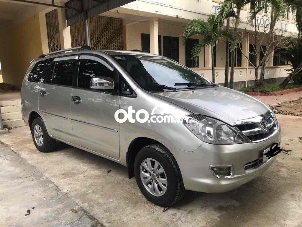 Toyota Innova 2007 - Cần bán Toyota Innova G năm sản xuất 2007, màu bạc