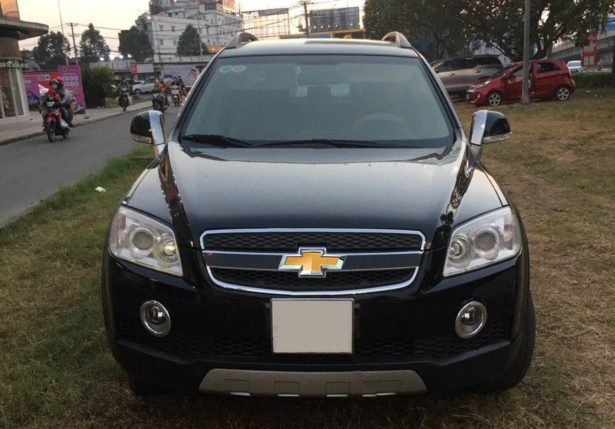 Chevrolet Captiva 2008 - Xe Chevrolet Captiva sản xuất 2008, màu đen, 235tr