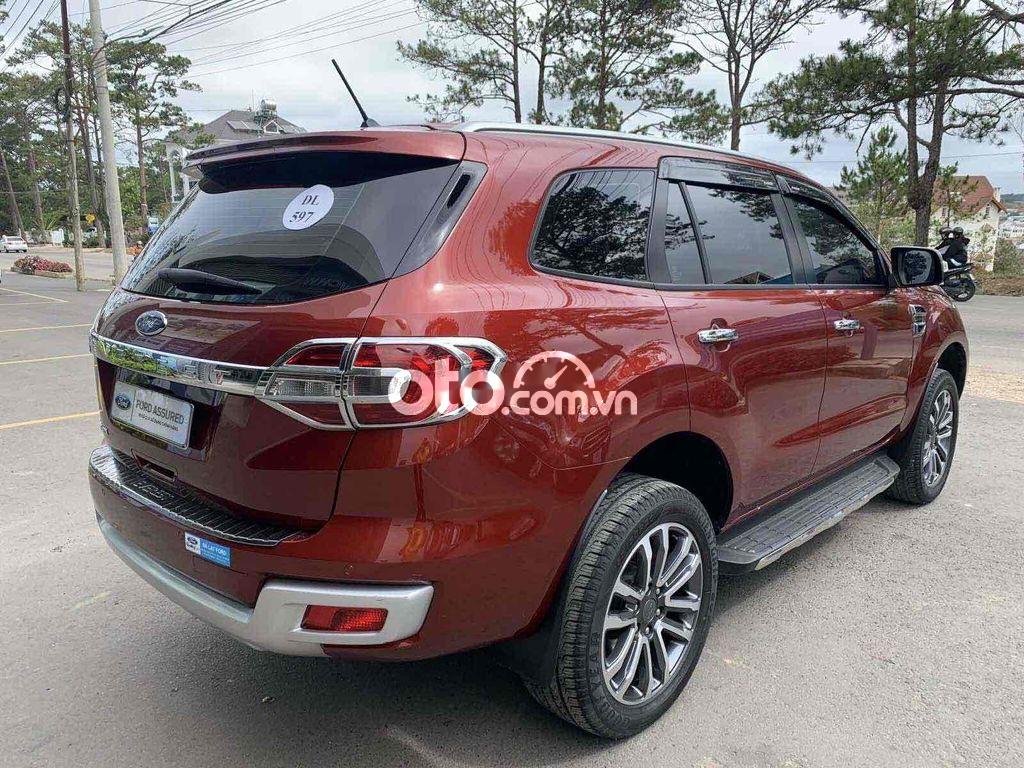 Ford Everest 2020 - Bán Ford Everest Titanium 2.0L AT 4WD sản xuất 2020, màu đỏ, xe nhập