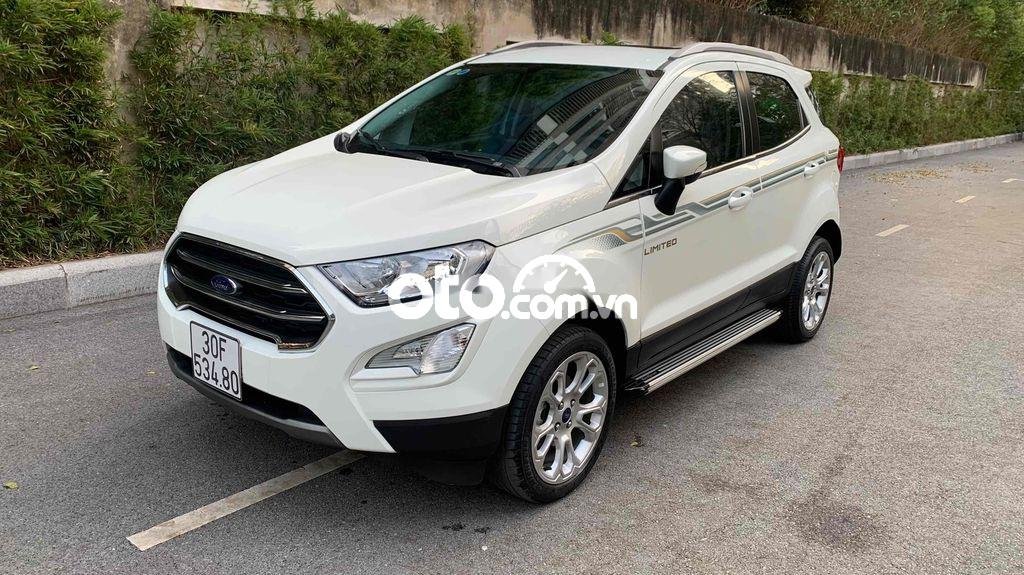 Ford EcoSport 2018 - Bán Ford EcoSport Titanium 1.5L AT năm sản xuất 2019, màu trắng, giá tốt