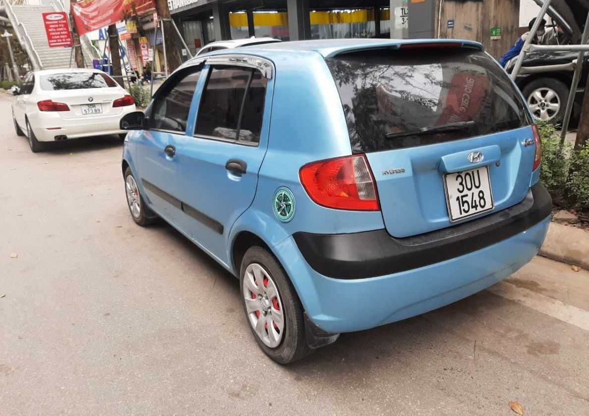 Hyundai Getz 2008 - Bán ô tô Hyundai Getz năm 2008, màu xanh lam, xe nhập, 150tr