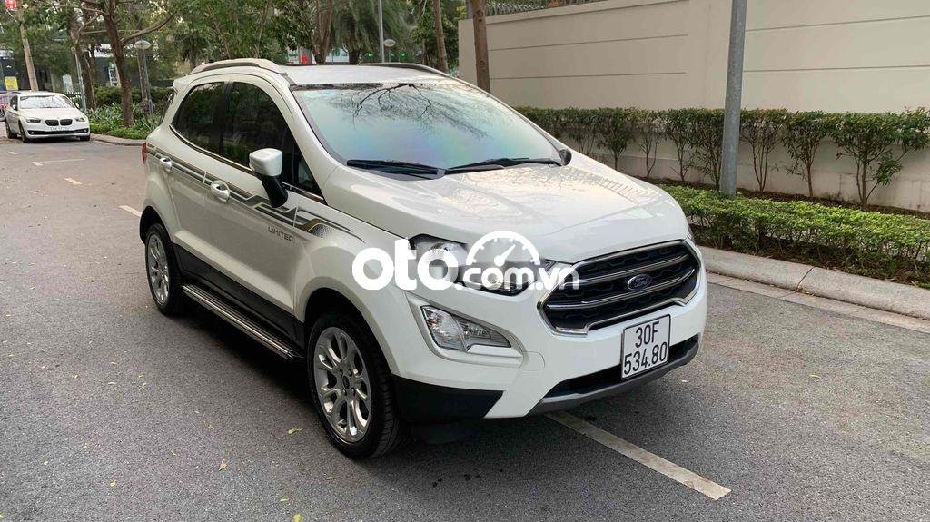 Ford EcoSport 2018 - Bán Ford EcoSport Titanium 1.5L AT năm sản xuất 2019, màu trắng, giá tốt