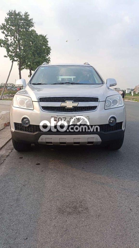 Chevrolet Captiva 2007 - Cần bán lại xe Chevrolet Captiva sản xuất năm 2007, màu bạc, nhập khẩu giá cạnh tranh