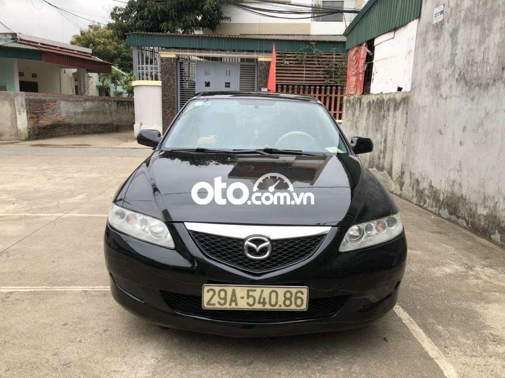 Mazda 6 2003 - Cần bán xe Mazda 6 năm sản xuất 2003, màu đen