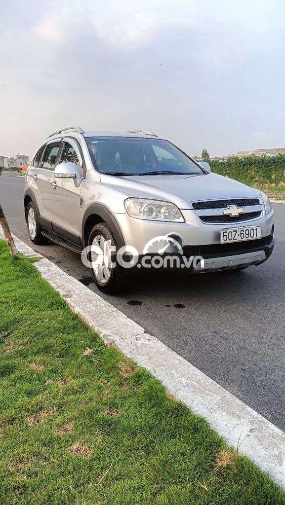 Chevrolet Captiva 2007 - Cần bán lại xe Chevrolet Captiva sản xuất năm 2007, màu bạc, nhập khẩu giá cạnh tranh