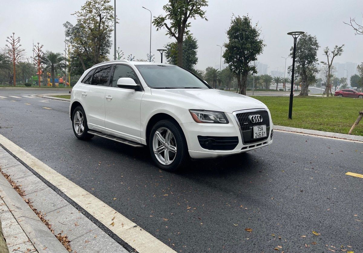 Audi Q5 2010 - Bán Audi Q5 sản xuất 2010, màu trắng, xe nhập