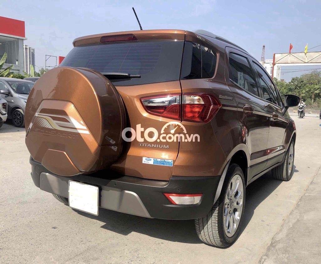 Ford EcoSport 2019 - Cần bán lại xe Ford EcoSport 1.5L năm 2019, màu nâu còn mới giá cạnh tranh