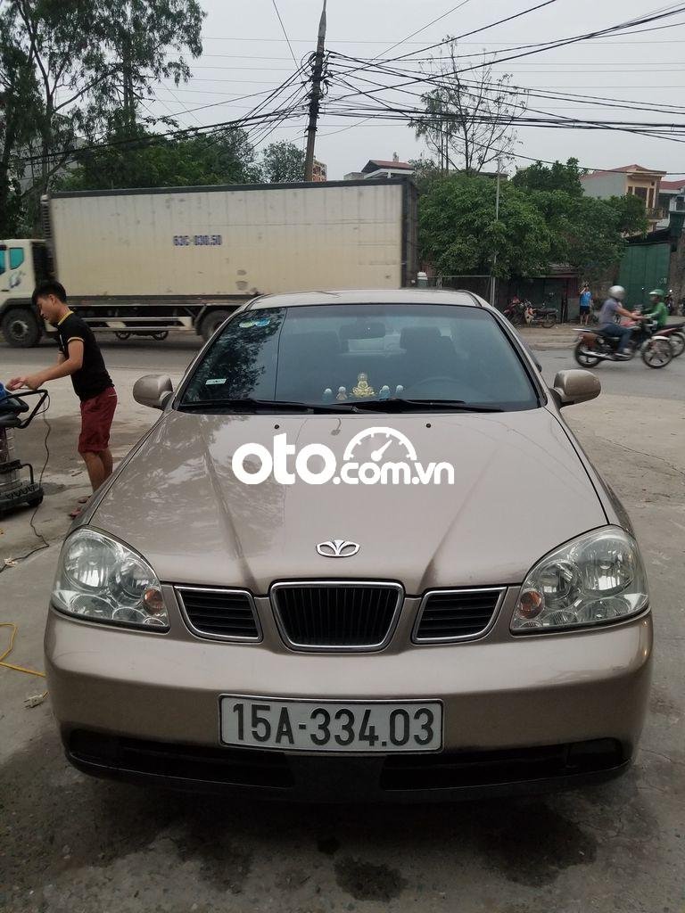 Daewoo Lacetti 2007 - Cần bán gấp Daewoo Lacetti sản xuất 2007, màu xám