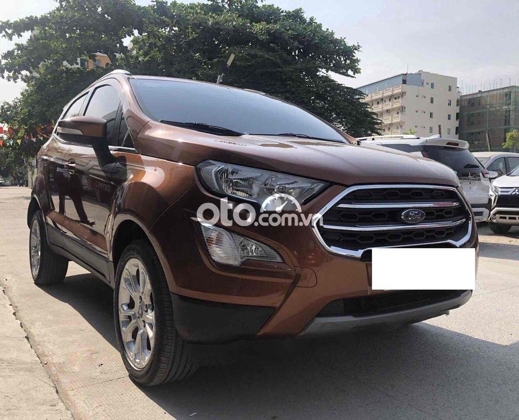 Ford EcoSport 2019 - Cần bán lại xe Ford EcoSport 1.5L năm 2019, màu nâu còn mới giá cạnh tranh