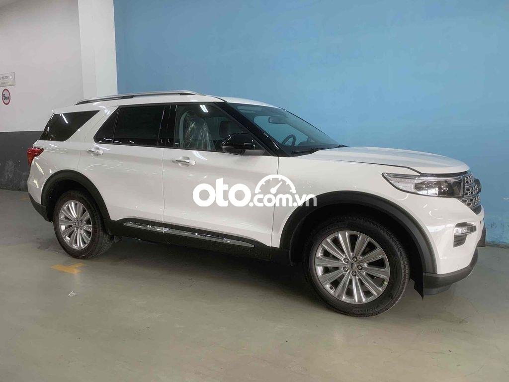 Ford Explorer 2022 - Bán xe Ford Explorer Limited năm 2022, màu trắng, nhập khẩu Mỹ