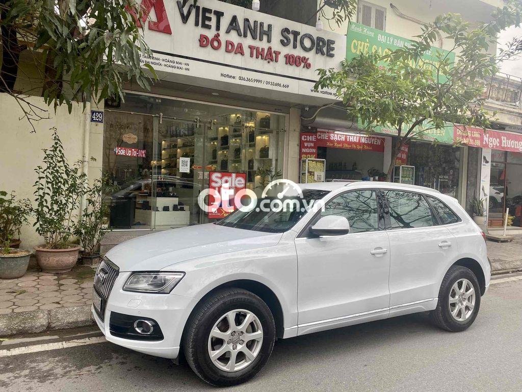 Audi Q5 2013 - Bán xe Audi Q5 năm 2013, màu trắng, nhập khẩu nguyên chiếc còn mới, 840tr