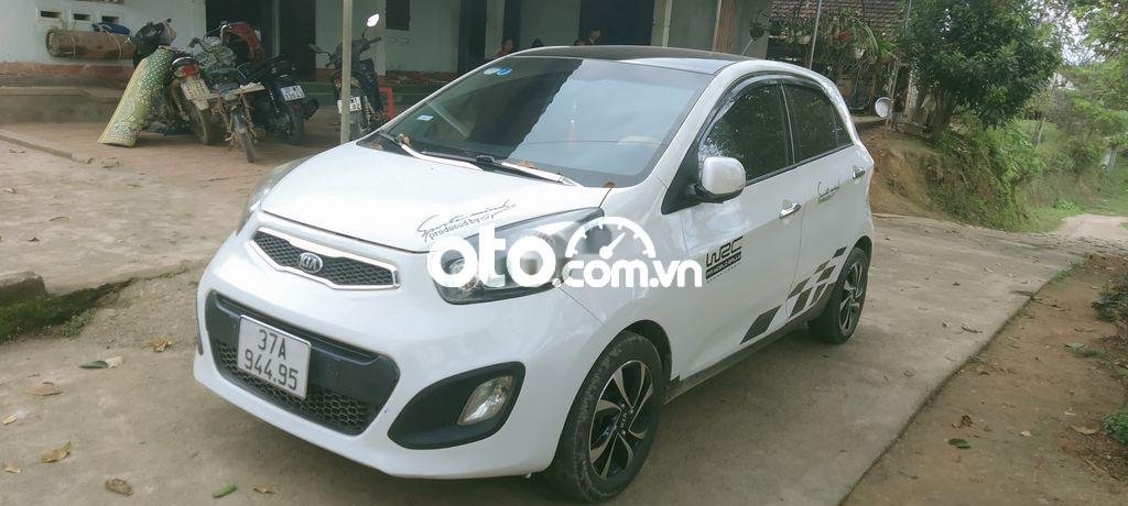 Kia Morning 2013 - Cần bán lại xe Kia Morning năm sản xuất 2013, màu trắng