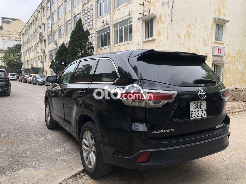 Toyota Highlander 2015 - Bán Toyota Highlander 2.7L sản xuất năm 2015, màu đen, xe nhập