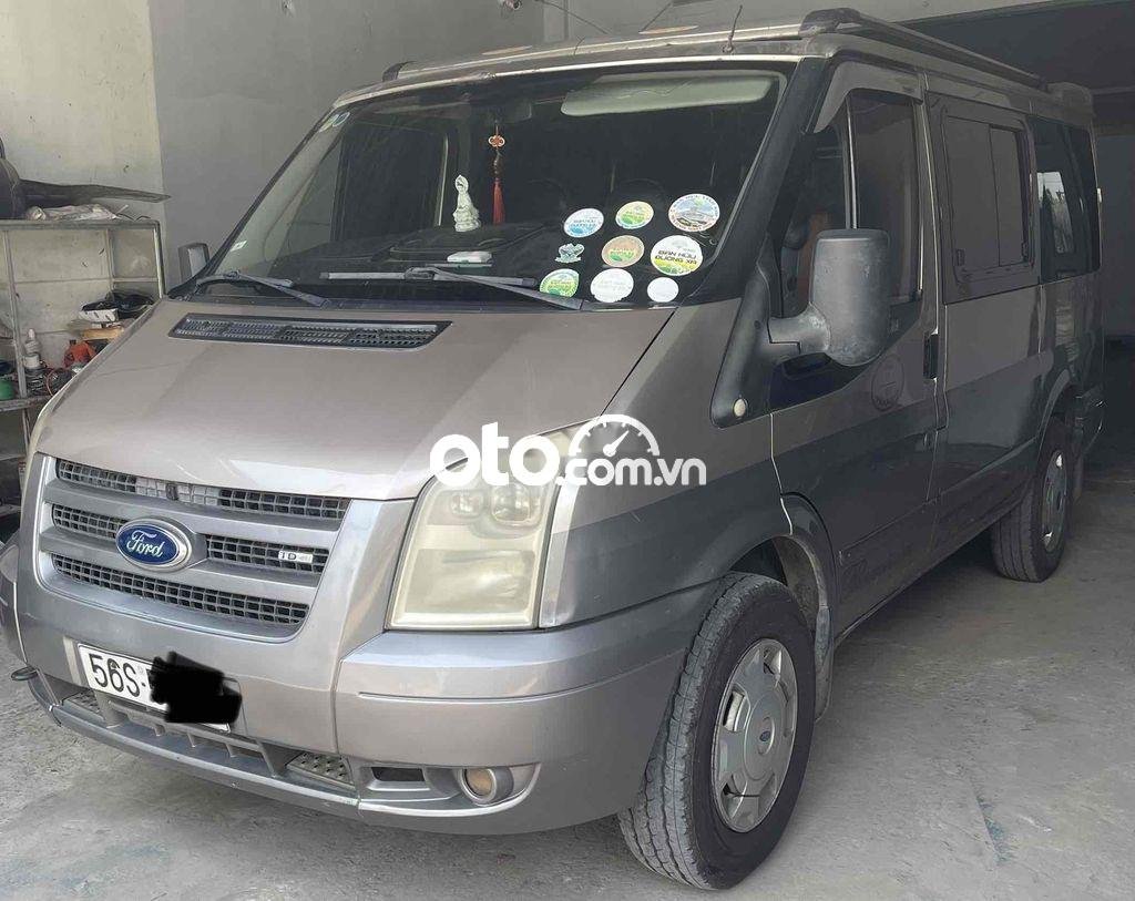 Ford Transit 2008 - Cần bán xe Ford Transit 9 chỗ 2.4 Diesel sản xuất 2008, màu bạc, giá 290tr