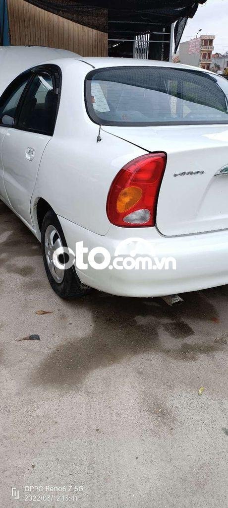 Daewoo Lanos 2001 - Bán Daewoo Lanos sản xuất 2001, màu trắng, 42 triệu