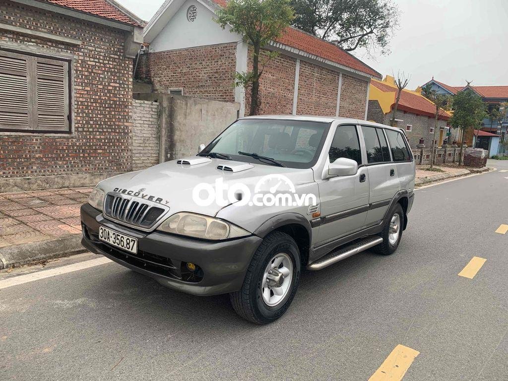 Ssangyong Musso 2002 - Bán xe Ssangyong Musso sản xuất 2002, màu bạc