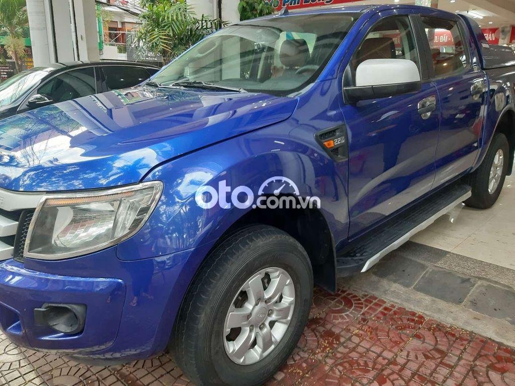 Ford Ranger 2014 - Xe Ford Ranger sản XLS 2.2 4x2AT  xuất năm 2014, màu xanh lam, nhập khẩu nguyên chiếc