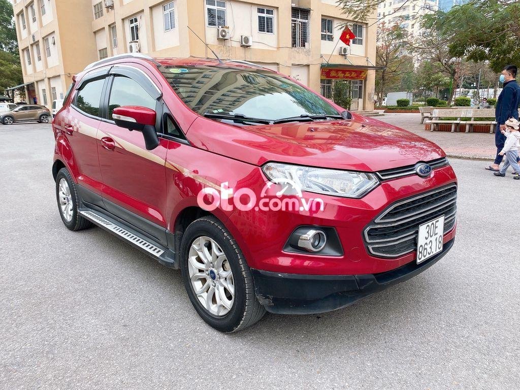 Ford EcoSport 2017 - Cần bán lại xe Ford EcoSport 1.5L sản xuất 2017, màu đỏ còn mới, giá tốt