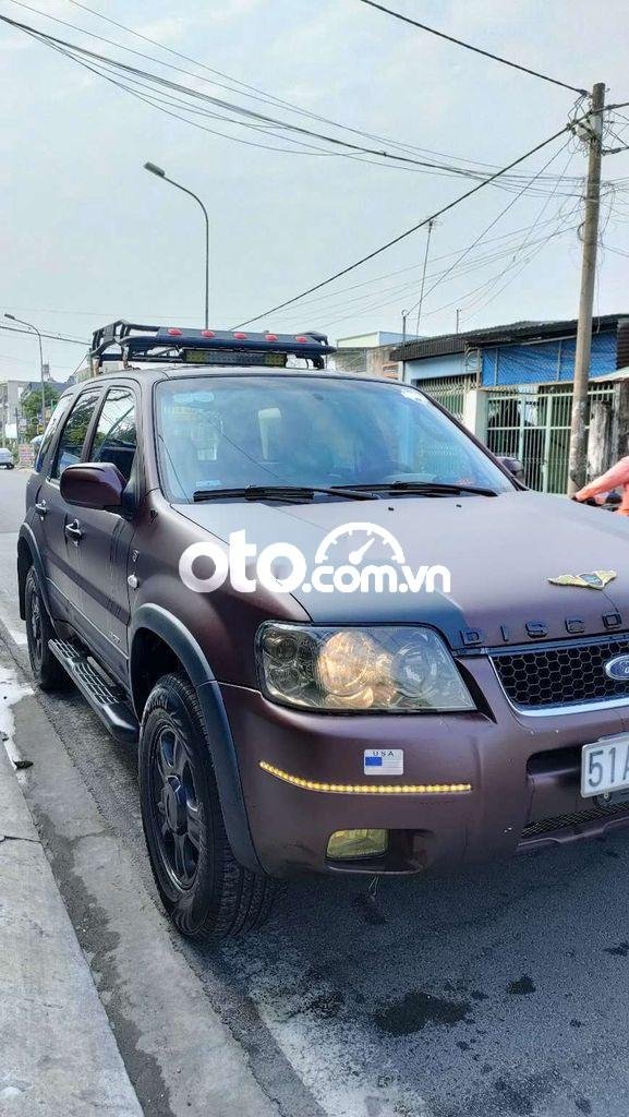 Ford Escape 2001 - Bán Ford Escape XLT 2.3AT 4x4 năm sản xuất 2001, màu đỏ giá cạnh tranh