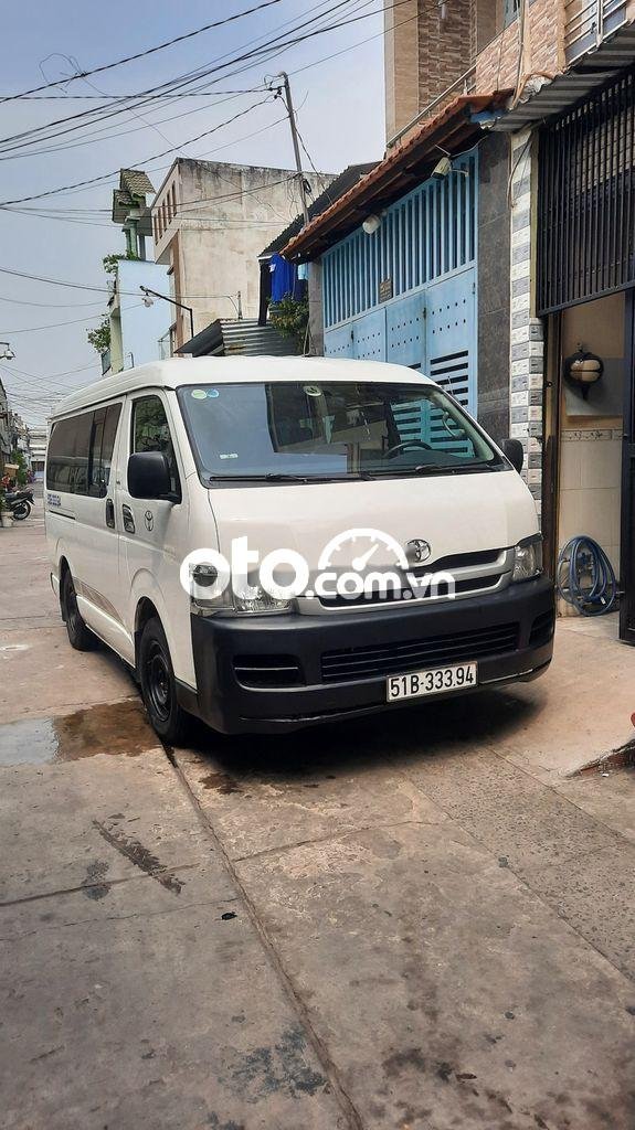 Toyota Hiace 2009 - Bán Toyota Hiace 3.0MT năm 2009, màu trắng