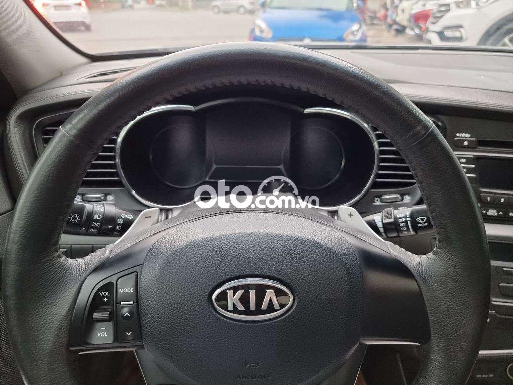 Kia Optima 2012 - Cần bán gấp Kia Optima 2.0 ATH sản xuất 2012, màu xám, nhập khẩu