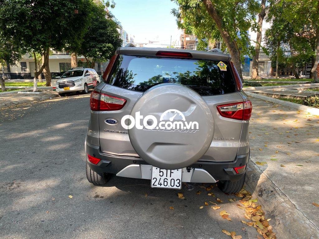 Ford EcoSport 2015 - Cần bán Ford EcoSport Titanium 1.0L AT sản xuất 2015, màu xám giá cạnh tranh