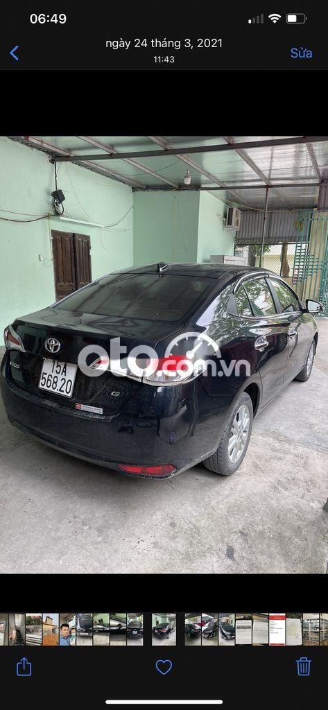 Toyota Vios 2019 - Bán Toyota Vios 1.5G sản xuất 2019, màu đen, 495 triệu