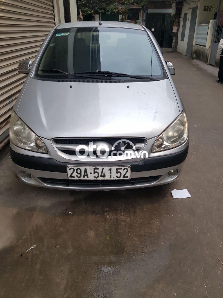 Hyundai Getz 2008 - Bán xe Hyundai Getz 1.4AT năm 2008, màu bạc số tự động, giá tốt