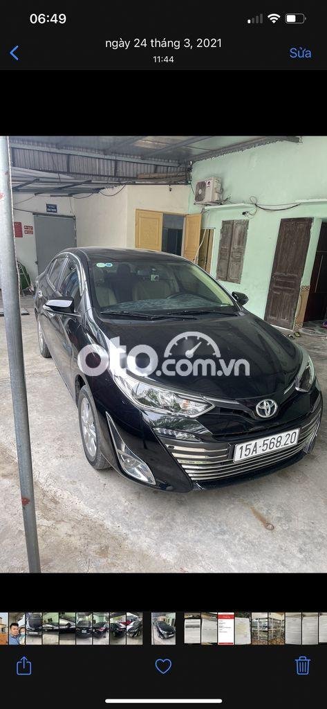 Toyota Vios 2019 - Bán Toyota Vios 1.5G sản xuất 2019, màu đen, 495 triệu