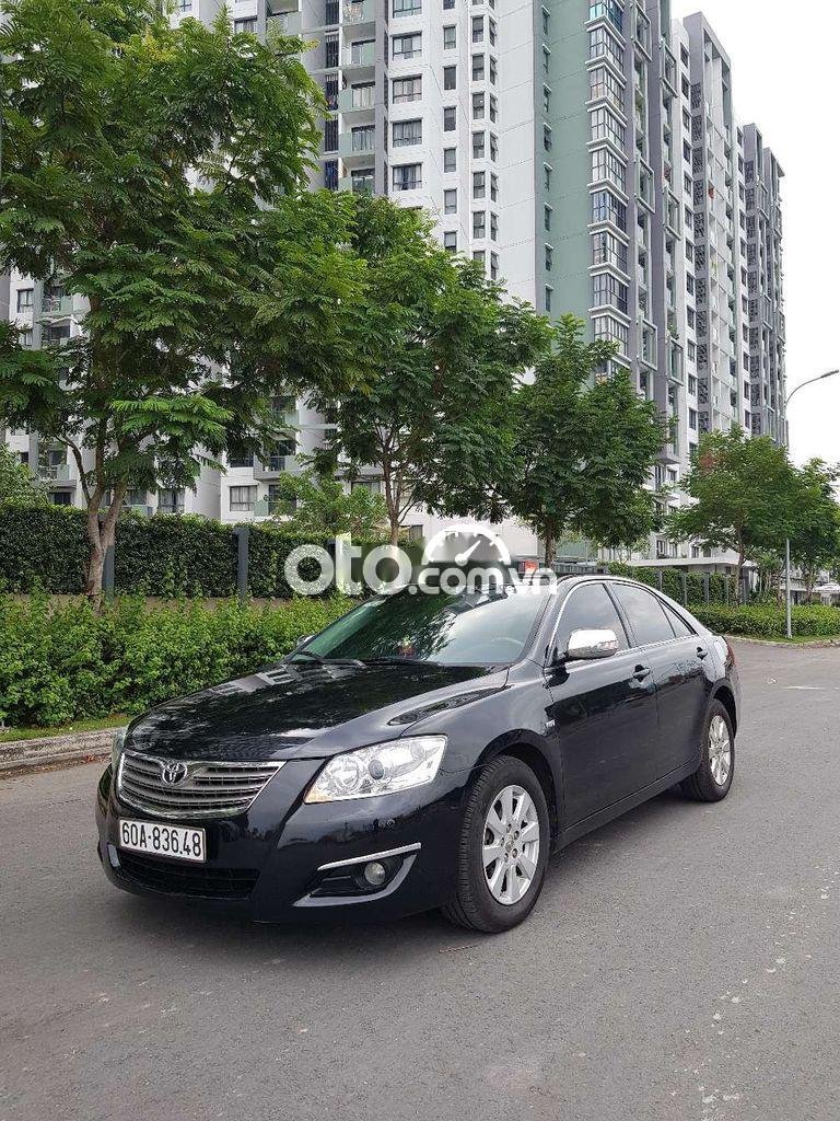 Toyota Camry 2007 - Xe Toyota Camry 2.4G năm sản xuất 2007, màu đen xe gia đình, giá tốt