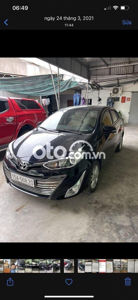 Toyota Vios 2019 - Bán Toyota Vios 1.5G sản xuất 2019, màu đen, 495 triệu