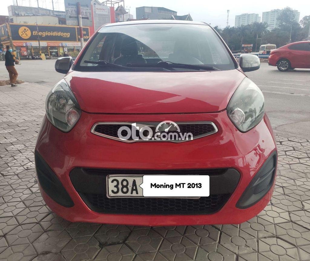 Kia Morning 2013 - Bán Kia Morning 1.1MT năm 2013, màu đỏ số sàn, 152 triệu