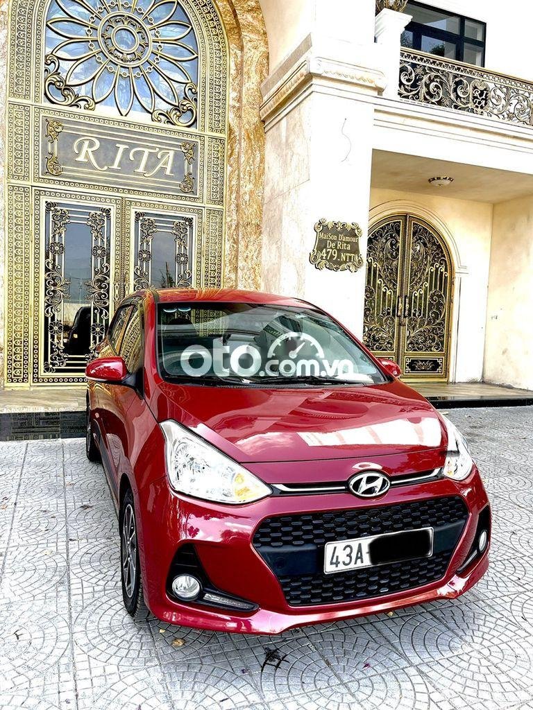 Hyundai Grand i10 2019 - Bán ô tô Hyundai Grand i10 1.2AT sản xuất năm 2019, màu đỏ 